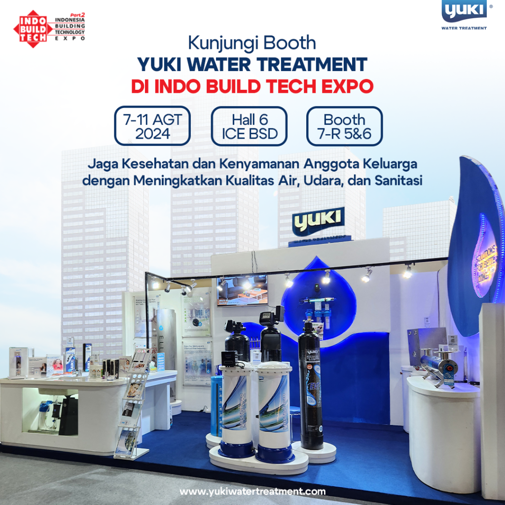 YUKI Water Treatment at Indonesia Build Technology