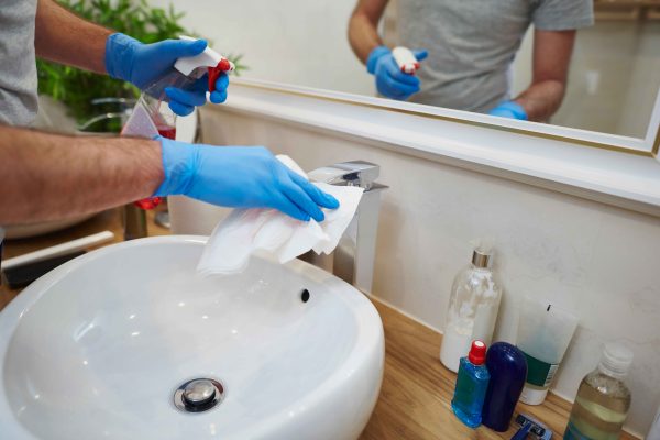 Sanitasi Permukaan di Musim Hujan